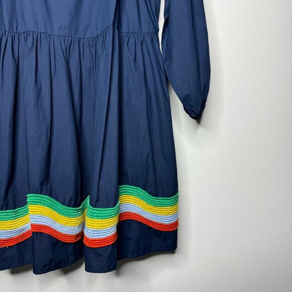 Corey Lynn Calter Ophellia Mini Dress in Sea Blue Size Large - Picture 4 of 10